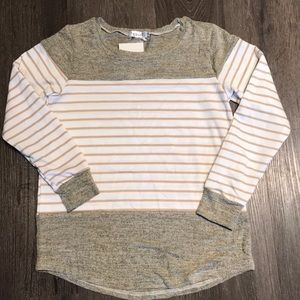 Long sleeve striped shirt